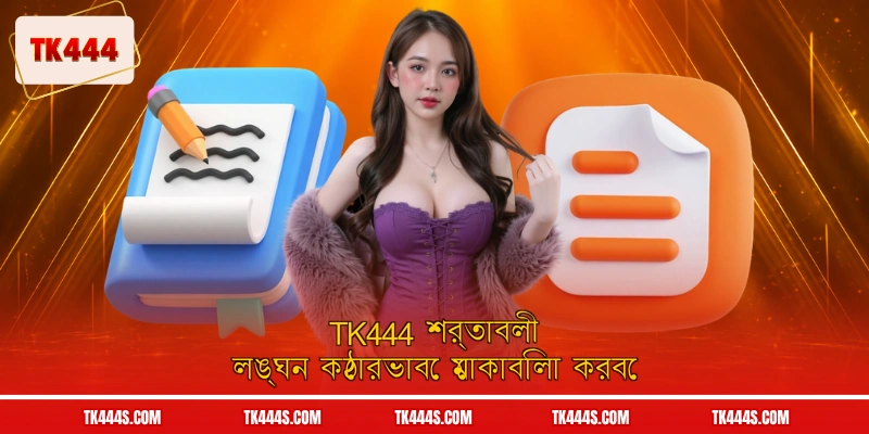 TK444 শর্তাবলী লঙ্ঘন কঠোরভাবে মোকাবিলা করবে