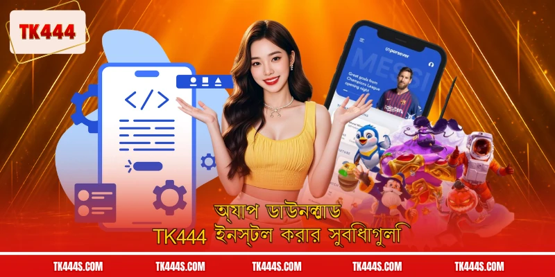 অ্যাপ ডাউনলোড TK444 ইনস্টল করার সুবিধাগুলি