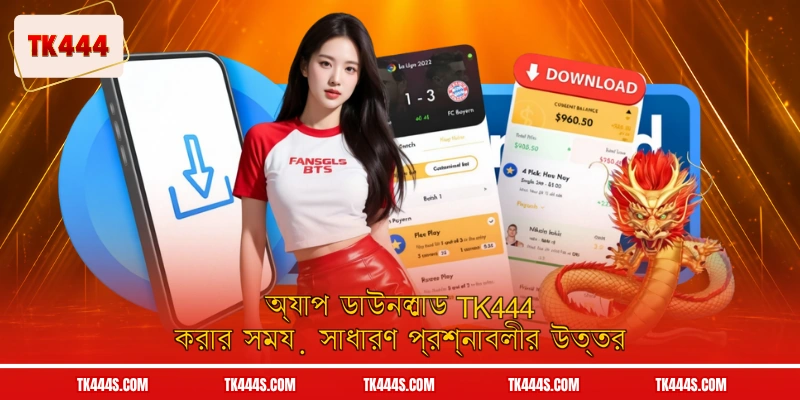 অ্যাপ ডাউনলোড TK444 করার সময় সাধারণ প্রশ্নাবলীর উত্তর
