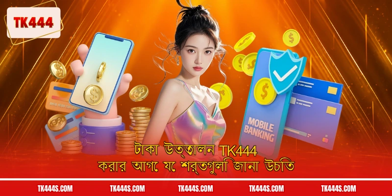টাকা উত্তোলন TK444 করার আগে যে শর্তগুলি জানা উচিত