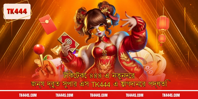 টিকেটকে ৪৪৪ এ নতুনদের জন্য দ্রুত সুপার এস TK444 এ যোগদানের পদ্ধতি
