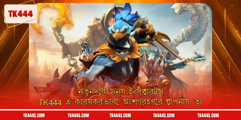নতুনদের জন্য ই-স্পোর্টস TK444 এ কার্যকরভাবে অংশগ্রহণের গোপনীয়তা